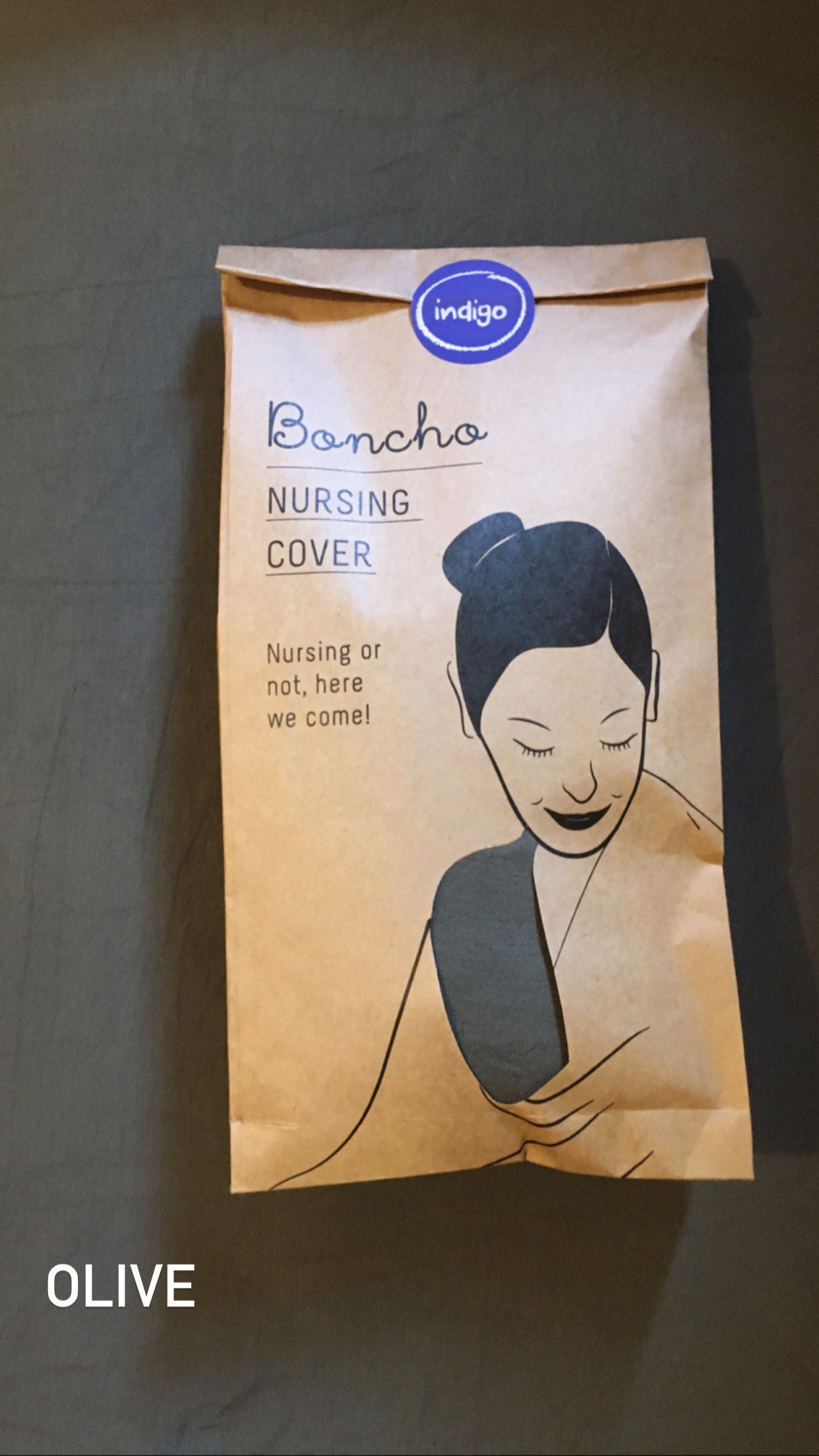 Indigo Baby Bonchos (Breastfeeding Ponchos)