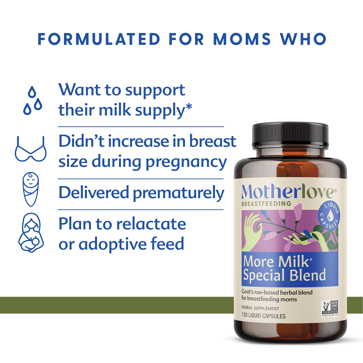 Motherlove More Milk® Special Blend Liquid Capsules