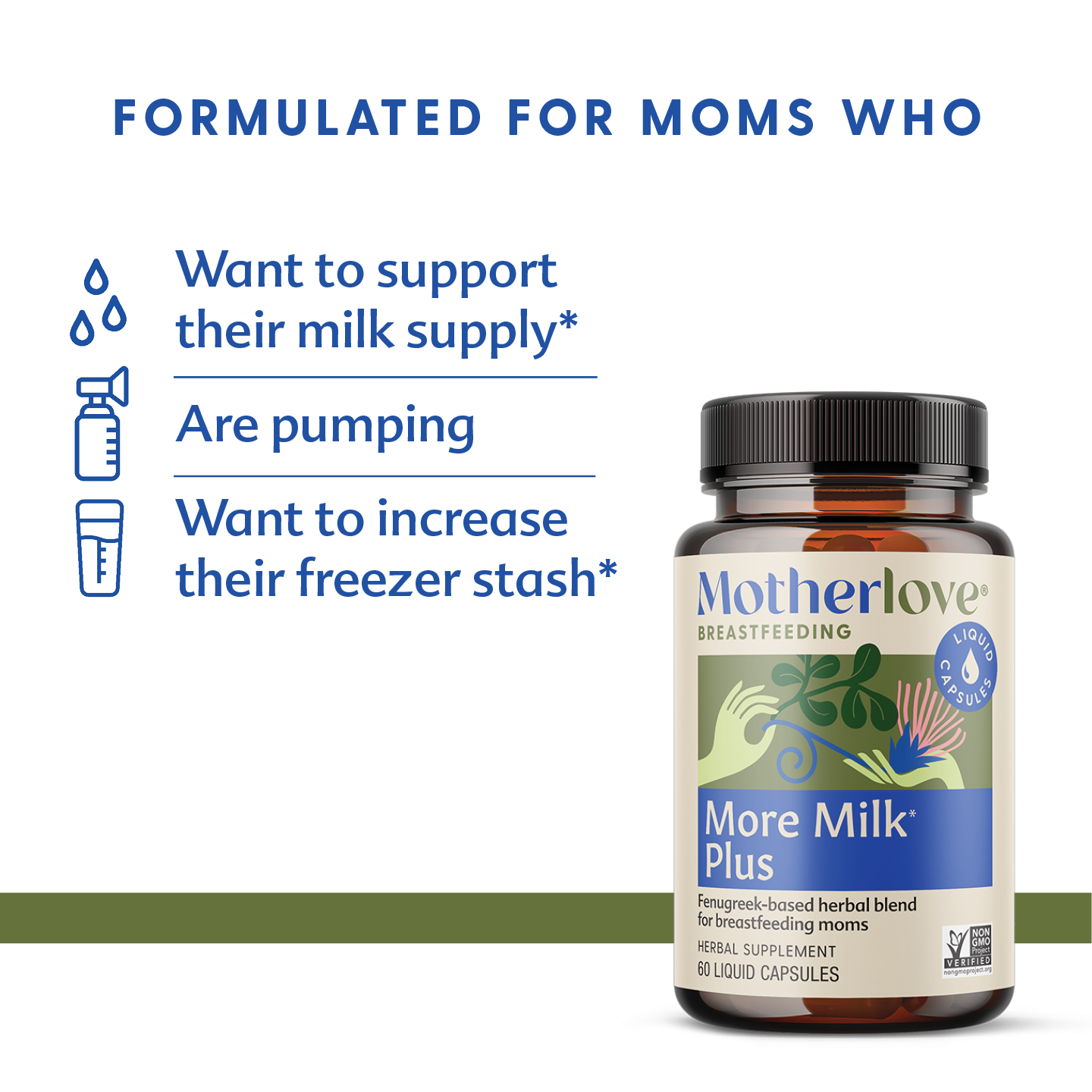 Motherlove More Milk Plus® Liquid Capsules