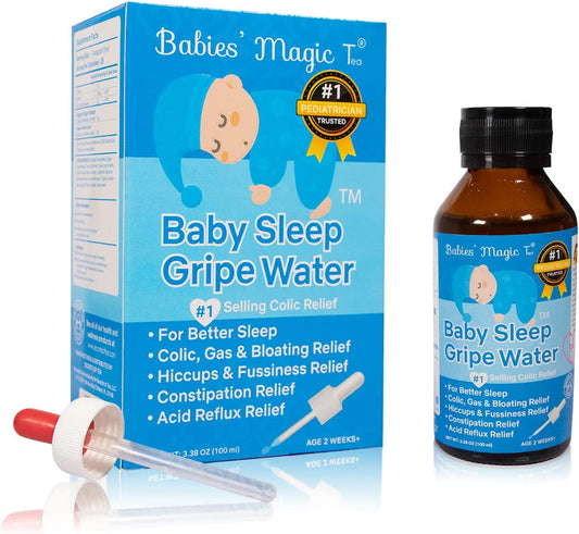 Secrets of Tea Baby Gripe Water for Sleep, Colic, & Gas Relief