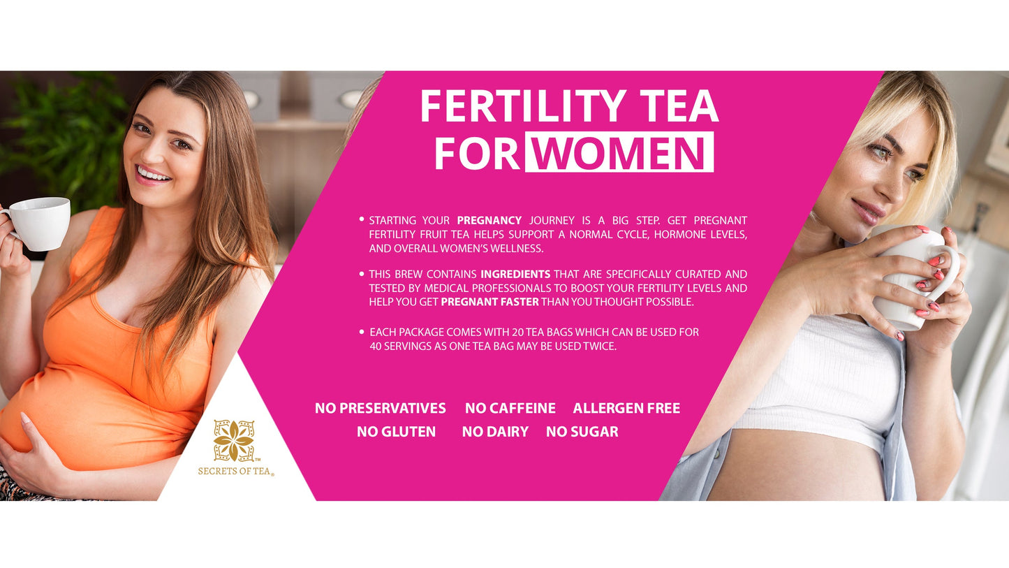 Secrets of Tea - Get Pregnant Fertility Tea