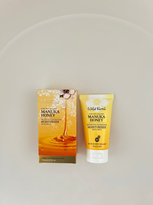 Wild Ferns Manuka Honey Protective Hydrating Moisturiser with SPF15 (75ml)