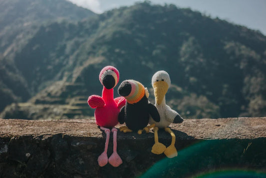 The Knitting Expedition Feathery Friends (Hand Knit Birds)