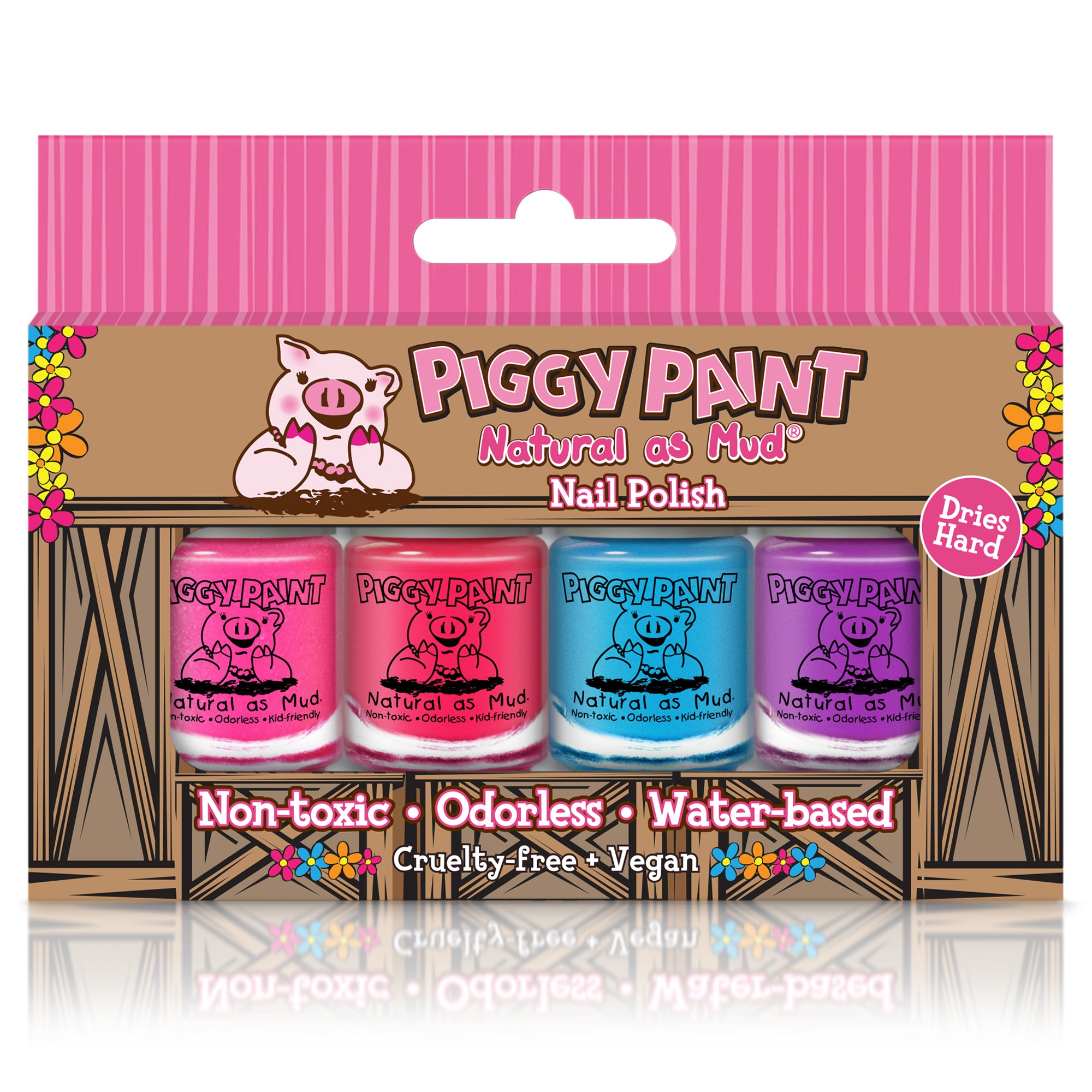 Piggy Paint 4 Nail Polish Box Set