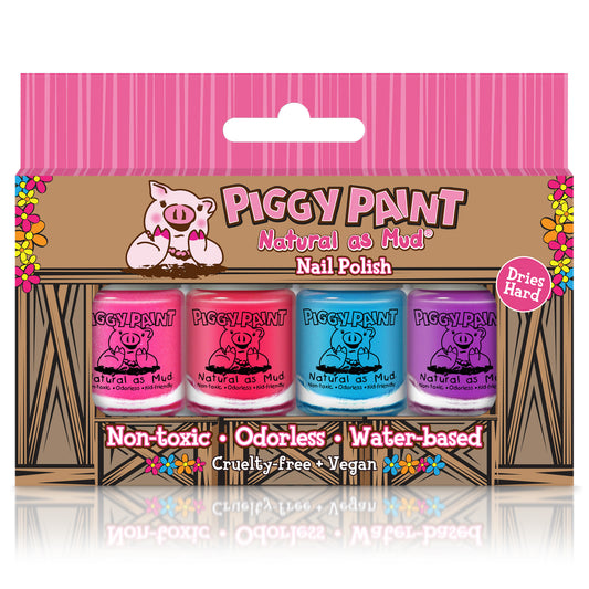 Piggy Paint 4 Nail Polish Box Set