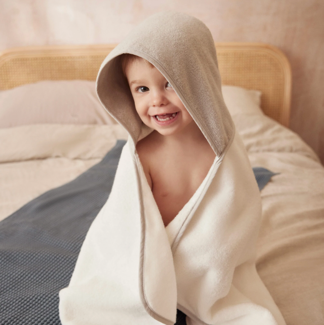 Baby Mori Hooded Kids Bath Towel