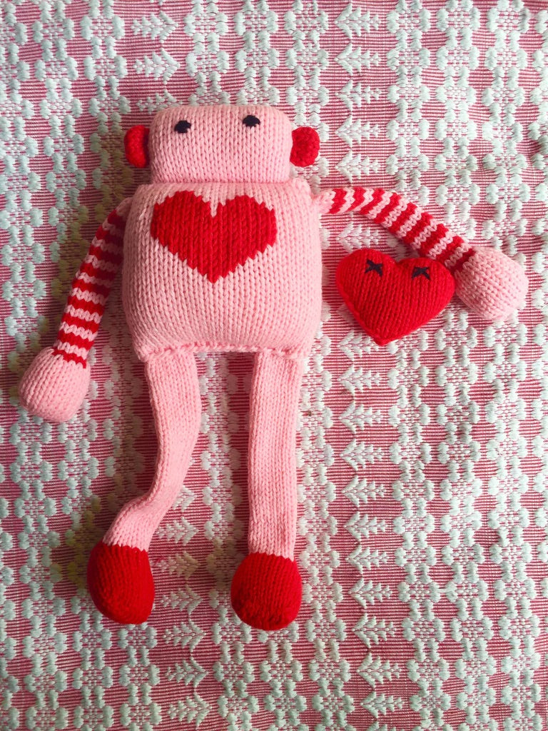 The Knitting Expedition Louie the Hand-Knit Lovebot