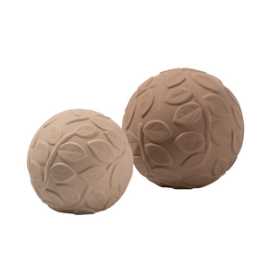 Open image in slideshow, Natruba 100% Rubber Leaf Pattern Sensory Ball Set
