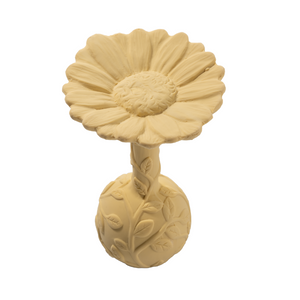 Open image in slideshow, Natruba 100% Natural Rubber Baby Rattle - Flower Collection
