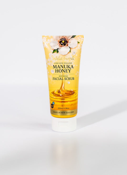 Wild Ferns Manuka Honey Refining Facial Scrub (100ml)