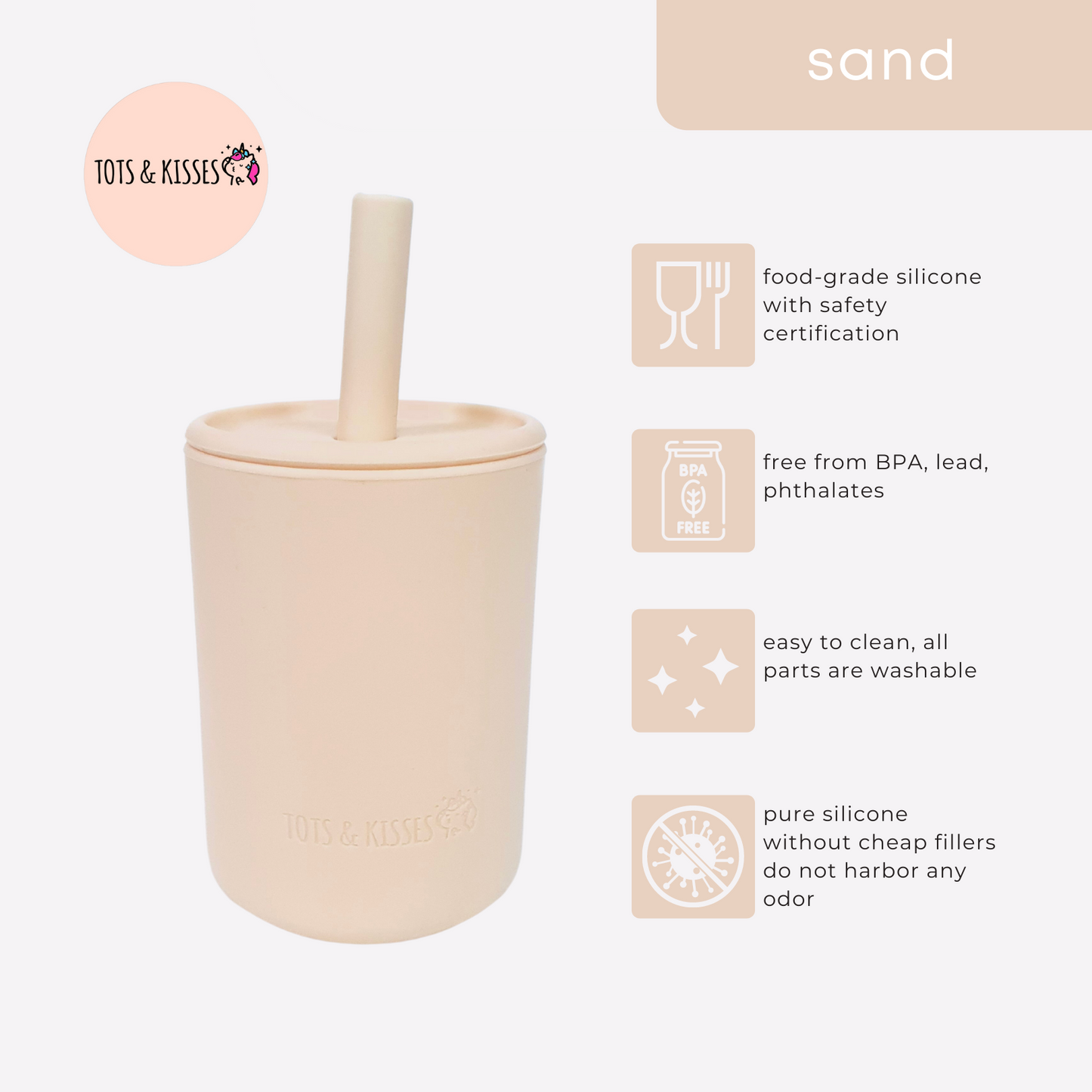 Tots & Kisses Three-Stage Kiddie Cup