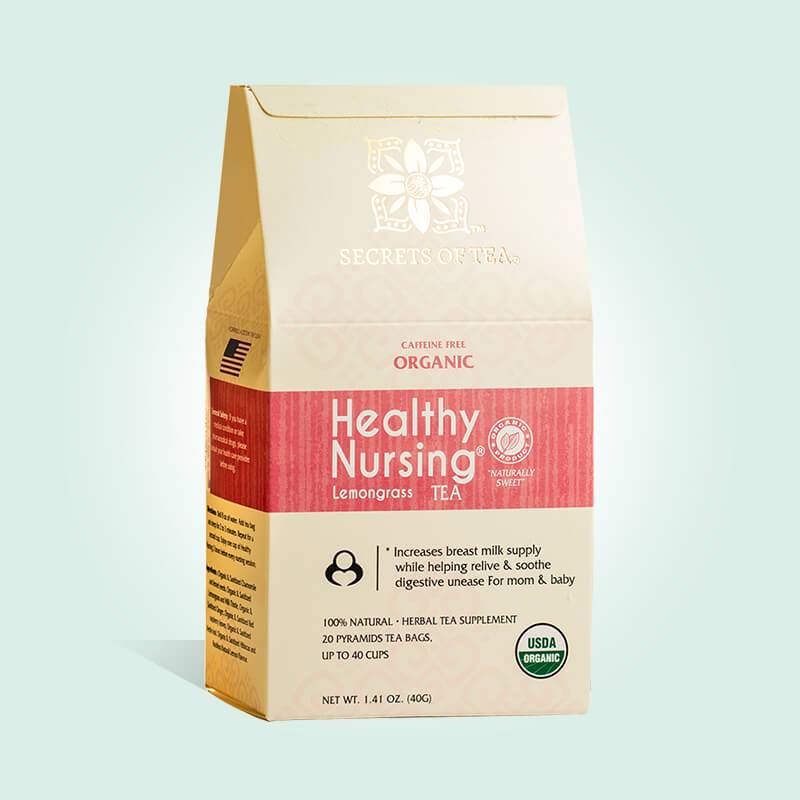 Secrets of Tea Healthy Nursing Lactation Organic Tea